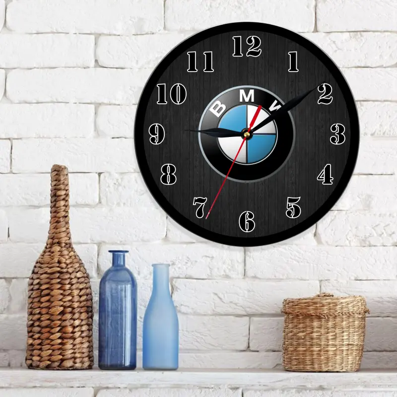 Bmw, ceas lemn de perete, model 45